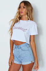 "I'm So..." Slogan Crop White