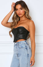 Sabotage Bustier Black