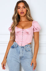 Love Letter Bustier Pink