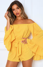 Mornington Playsuit Mustard