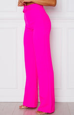 Revive Buckle Pants Hot Pink