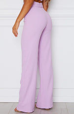 Revive Buckle Pants Lilac