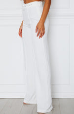 Revive Buckle Pants White