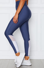 Alexis Panel Leggings Petrol