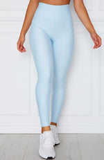 Alexis Panel Leggings Baby Blue