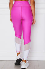 Alexis Panel Leggings Fuchsia