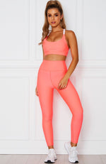 Hailey Leggings Coral