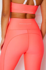 Hailey Leggings Coral