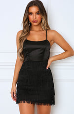 Lead The Way Mini Dress Black