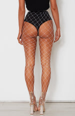 Fishnet Tights White