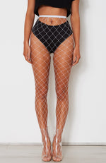 Fishnet Tights White