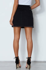 Wellington Skirt Washed Black