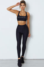 Bea Logo Leggings Midnight