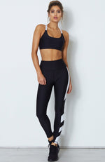 Myra Panelled Leggings Midnight