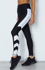 Myra Panelled Leggings Midnight