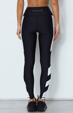 Myra Panelled Leggings Midnight