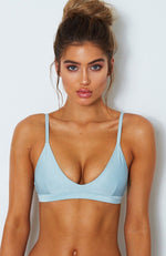 L'Escala Bikini Top Baby Blue