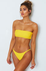 Kiki Bikini Top Yellow