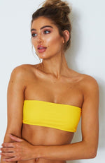 Kiki Bikini Top Yellow