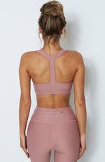 Bonnie Sports Bra Dusty Rose