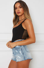 Bad Gal Bustier Black