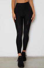 Electric Logo Leggings Black