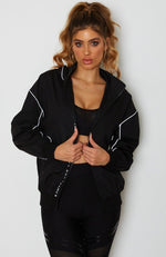 Get It Done Windbreaker Jacket Black