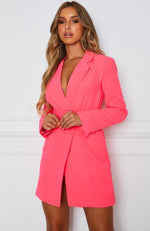 Join The Club Blazer Dress Watermelon