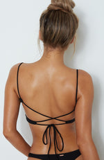 Messina Bikini Top Black