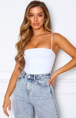 All About You Bodysuit White