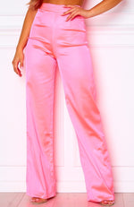 Less Talk Pants Neon Pink