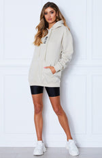 All In Oversized Hoodie Sand