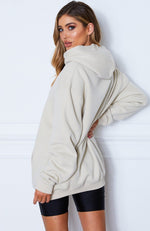 All In Oversized Hoodie Sand