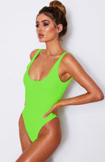 St Tropez One Piece Neon Green