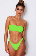 Kiki Bikini Top Neon Green