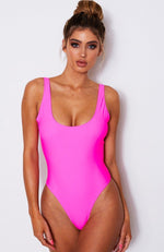 St Tropez One Piece Neon Pink