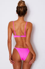 Sofia Bottoms Neon Pink Rib