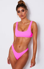 Del Marcos Bottoms Neon Pink Rib