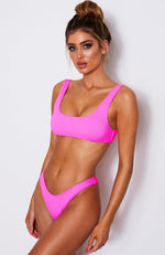 Del Marcos Bottoms Neon Pink Rib