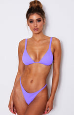 Santa Monica Bikini Top Violet