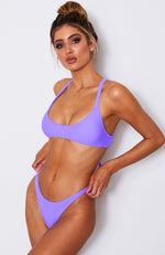 Isla Bikini Top Violet