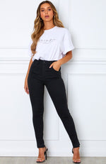 Break The Ice Skinny Jeans Black