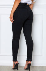 Break The Ice Skinny Jeans Black