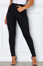 Cry Me A River Skinny Jeans Black