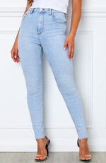 Cry Me A River Skinny Jeans Powder Blue