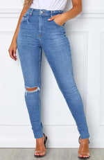 Sometimes Skinny Jeans Electric Blue