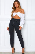 Rock Your Body Boyfriend Jeans Vintage Black