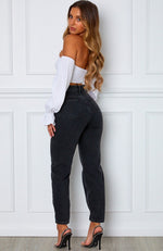 Rock Your Body Boyfriend Jeans Vintage Black