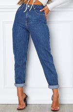 Rock Your Body Boyfriend Jeans Dark Blue