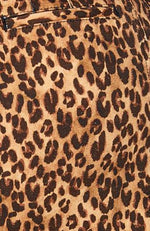 Overprotected Tie Skirt Leopard